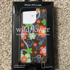 Wildflower iPhone 13 Pro Case- Brand New